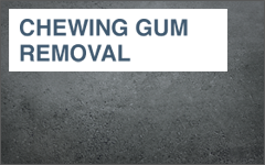 Chewing Gum Removal